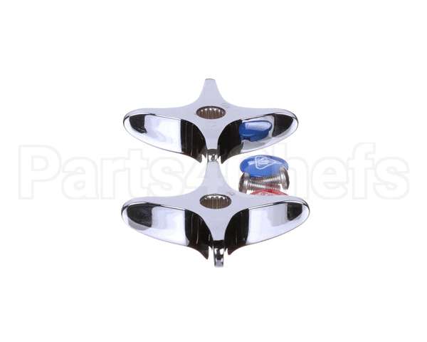 B-19KNS T&S Brass Parts Kit, Four-Arm Kitchen Handle