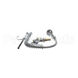 B-2285 T&S Brass Pre-Rinse, Spring Action, Deck Mount, Si