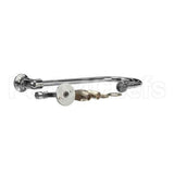 B-2456-W T&S Brass Wall Mount Elbow, 123X Rigid Gooseneck,