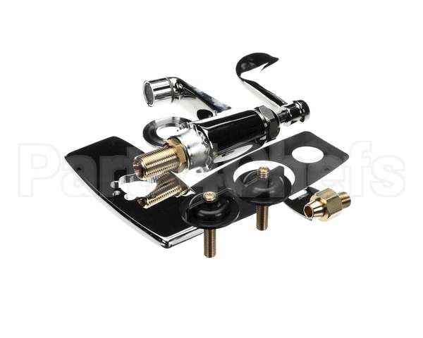B-2460 T&S Brass Lavatory Faucet: Single Temp, Cerama, De