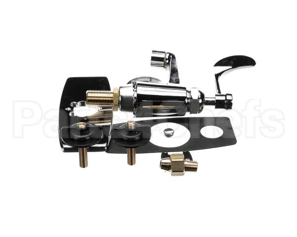 B-2460 T&S Brass Lavatory Faucet: Single Temp, Cerama, De