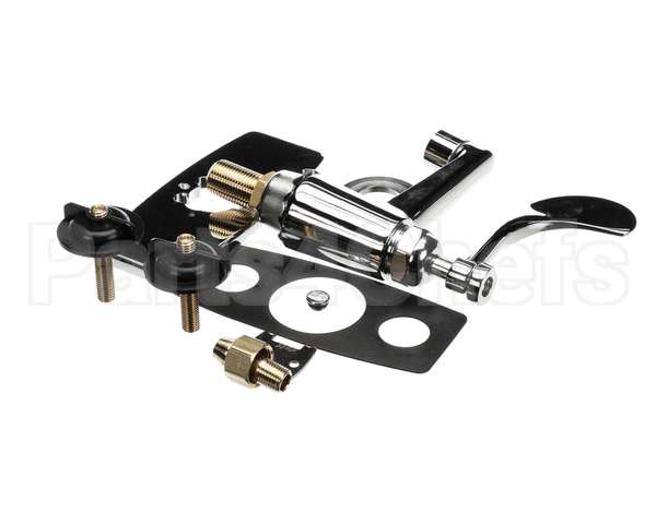 B-2460 T&S Brass Lavatory Faucet: Single Temp, Cerama, De