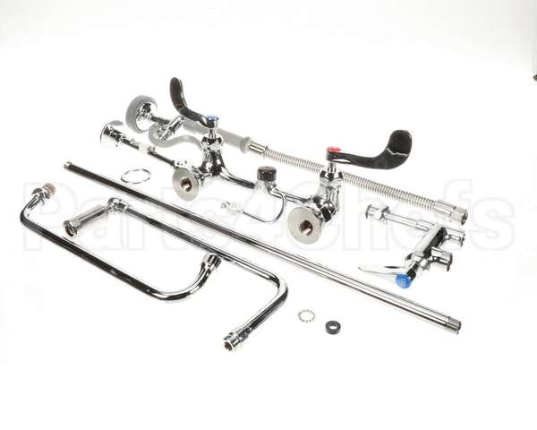 B-2466 T&S Brass Pre-Rinse, Overhead Swivel Arm, Add-On F