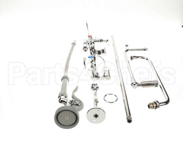 B-2466 T&S Brass Pre-Rinse, Overhead Swivel Arm, Add-On F