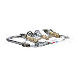 B-2866-05 T&S Brass Medical Faucet, 8 Centers, Swivel/Rigid