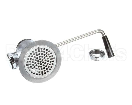 B-3942-XS T&S Brass Waste Drain Valve, Short Twist Handle, 3