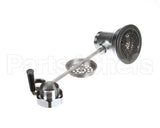 B-3950-SB T&S Brass Waste Drain Valve, Twist Handle, 3-1/2 X