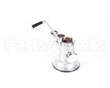 B-3950 T&S Brass Waste Drain Valve, Twist Handle, 3-1/2"