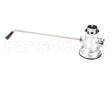 B-3950-XL T&S Brass Waste Drain Valve, Long Twist Handle, 3-