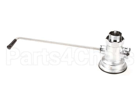 B-3950-XL T&S Brass Waste Drain Valve, Long Twist Handle, 3-