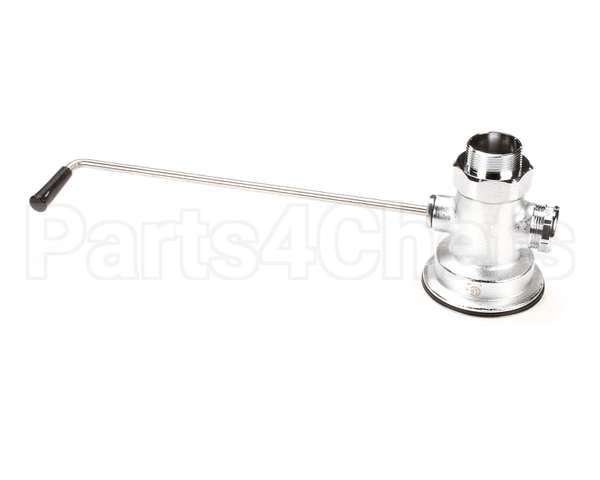B-3950-XL T&S Brass Waste Drain Valve, Long Twist Handle, 3-