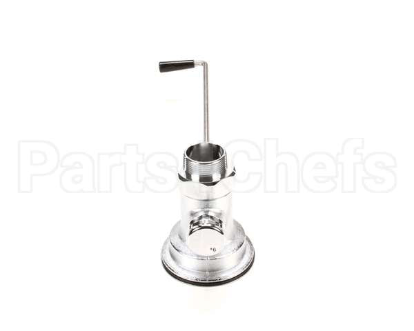 B-3950-XL T&S Brass Waste Drain Valve, Long Twist Handle, 3-