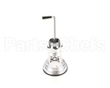 B-3950-XL T&S Brass Waste Drain Valve, Long Twist Handle, 3-