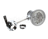 B-3950-XS T&S Brass Waste Drain Valve, Short Twist Handle, 3