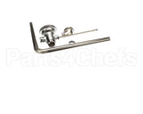 B-3952-01 T&S Brass Waste Twist, 3-1/2 X 2 W/ Overflow