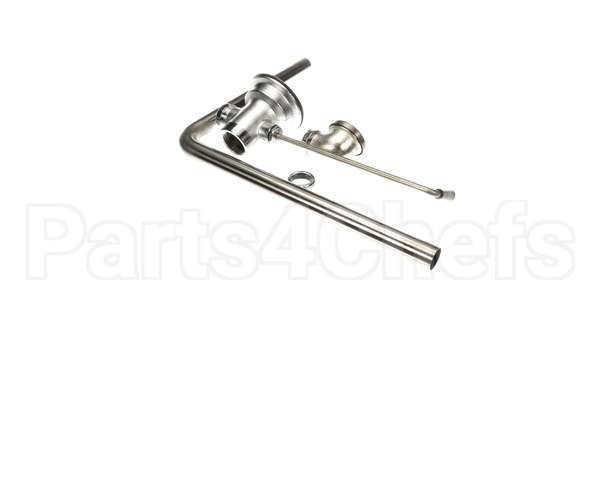 B-3952-01 T&S Brass Waste Twist, 3-1/2 X 2 W/ Overflow