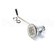 B-3952 T&S Brass Waste Drain Valve, Twist Handle, 3-1/2 X
