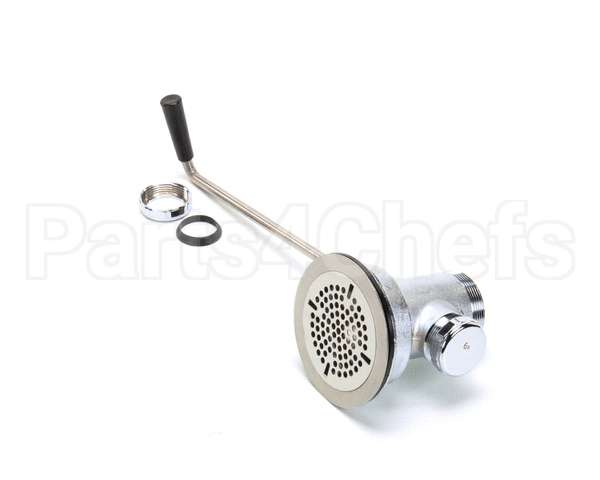 B-3952 T&S Brass Waste Drain Valve, Twist Handle, 3-1/2 X