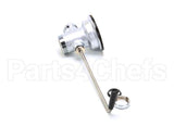 B-3952 T&S Brass Waste Drain Valve, Twist Handle, 3-1/2 X