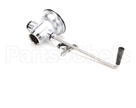 B-3952-VR T&S Brass Waste Drain Valve, Twist Handle, 3-1/2 X