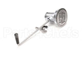 B-3952-VR T&S Brass Waste Drain Valve, Twist Handle, 3-1/2 X