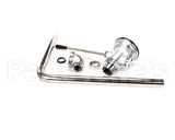 B-3970-01 T&S Brass Waste Lever, 3-1/2 X 2 W/ Overflow, Npt