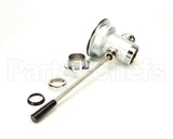 B-3970 T&S Brass Waste Drain Valve, Lever Handle, 3-1/2 X