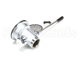 B-3972 T&S Brass Waste Drain Valve, Lever Handle, 3-1/2 X