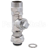 B-TEE-EZK Compatible TS Brass Tee, Swivel, Ez Install, Chrome