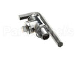 B-TEE-RGD T&S Brass Rigid Tee Assembly, Chrome Plated