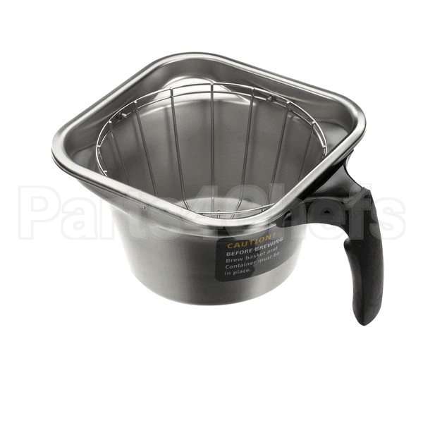 B003218B1 Compatible Fetco Brew Basket Assembly, 13 X 5, .218