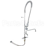 B0113ADF12B Compatible TS Brass Pre Rinse Deck Mnt W/Add-On Faucet