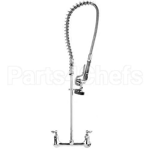B0133M Compatible TS Brass Pre Rinse Unit 8" Ctr Wall