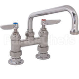 B0227M Compatible TS Brass Faucet, 4"Deck, 8"Spt, Leadfree