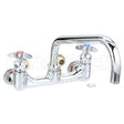 B0290 Compatible TS Brass Faucet, 8"Wall, 12"Spt, Leadfree