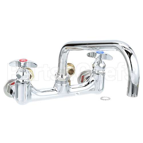 B0290 Compatible TS Brass Faucet, 8"Wall, 12"Spt, Leadfree