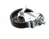 B0604007 Atosa Caster, 5 W Brake M14 Stem