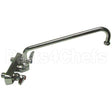 B1118 Compatible TS Brass Faucet, 4"Wall, 12"Spt, Leadfree