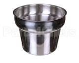 B123 Ayr King Dip Pot, S/S 11 Quart Round