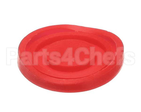 B136C Ayr King Round Red Switch Cover