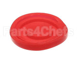 B136C Ayr King Round Red Switch Cover