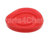 B136C Ayr King Round Red Switch Cover