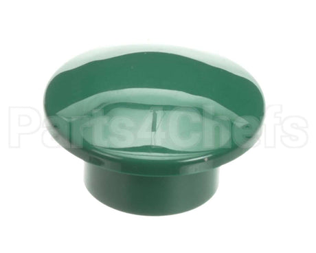 B137BG Edlund Button, Green Knob, 800T-N246G