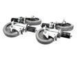 B241 Ayr King Caster Set - (4) Locking 5 Dia