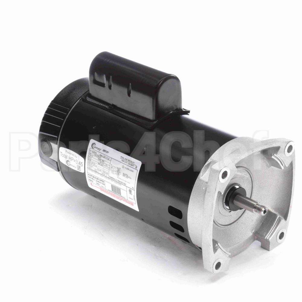 B2844 Century Pool And Spa Pump Motor