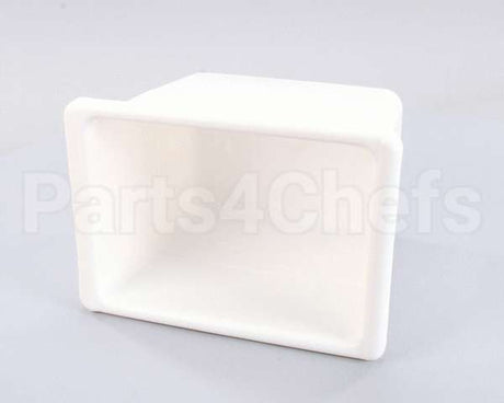 B304 Ayr King White Plastic Dough Ball Pan (