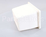 B304 Ayr King White Plastic Dough Ball Pan (