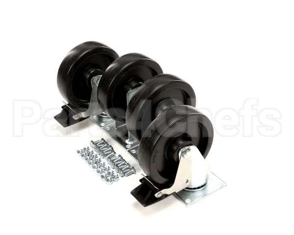 B3902701-C Pitco Ctr,6 Set(5Whl) Swivel Rgd