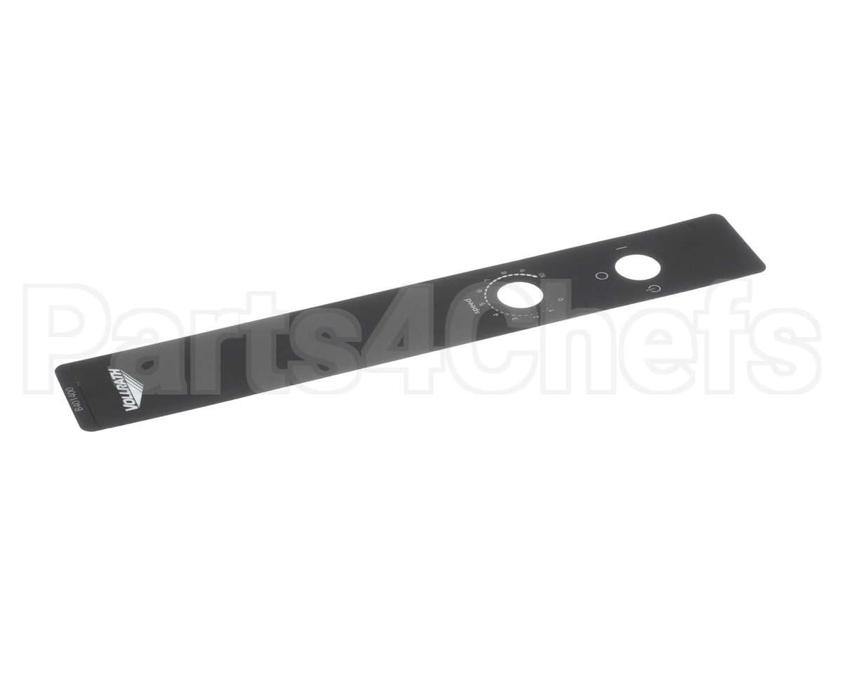 B401400 Vollrath Label, Control, Ct2