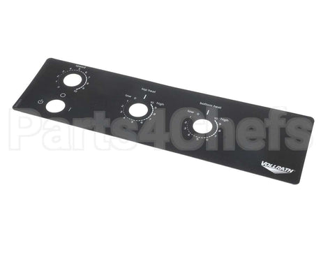 B401401 Vollrath Label, Control Ct4
